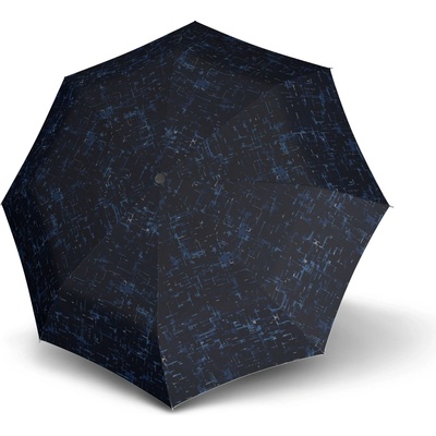 Knirps RE³ Duomatic Structure Blue lehký automatický deštník