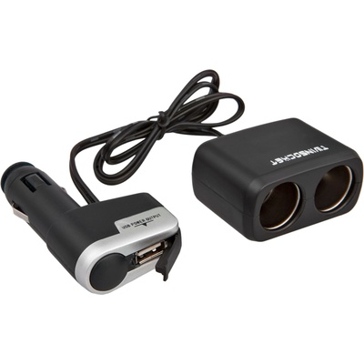 4Cars Rozdvojka zapalovače s USB přípojkou 12V / 24V 500mA – Hledejceny.cz