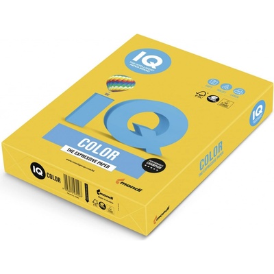 Papír IQ Color A4 120 g SY40 zlatožlutá 250listů