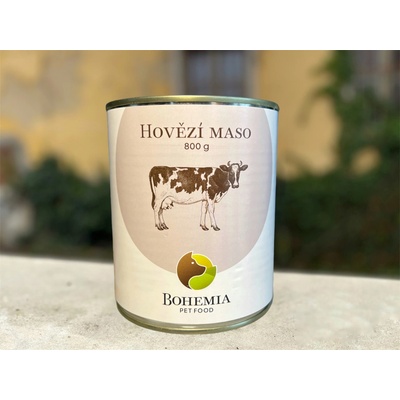 Bohemia Pet Food Hovädzie mäso vo vlastnej šťave 800 g