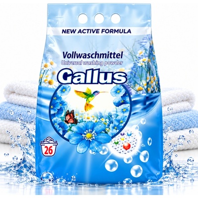 Gallus Universal Prášek na praní bílého a barevného prádla 26 PD