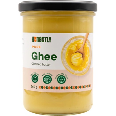 Honestly Ghee přepuštěné máslo čisté 360g