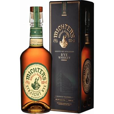 Michter's US*1 Straight Rye whisky 42,4% 0,7 l (holá láhev)