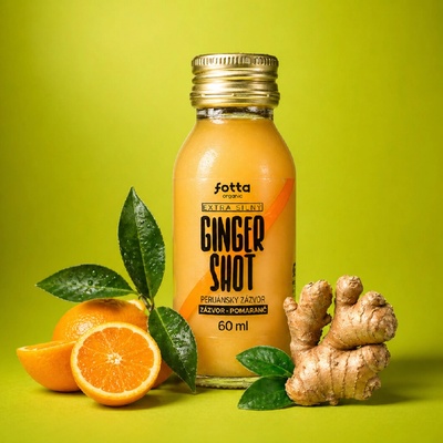 FOTTA Bio GINGER SHOT pomaranč 50 ml