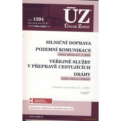 ÚZ č. 1594 Silniční doprava, Pozemní komunikace, Veřejné služby v přepravě