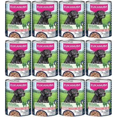 Eukanuba Senior Rich in Lamb with Potatoes 12 x 400 g