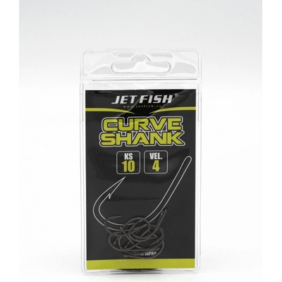 JET FISH Curve Shank vel.4 10 ks