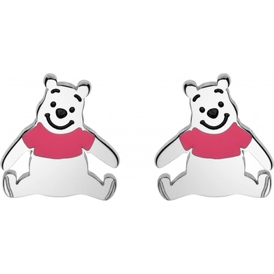 Disney oceľové náušnice Medvedík Pú Winnie the Pooh E600188L.CS