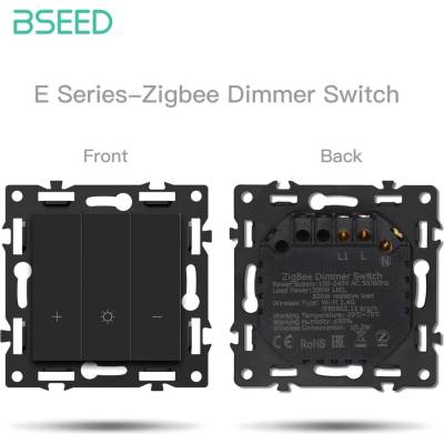 BSEED inteligentný stmievač osvetlenia so ZigBee - Echo Click Čierna
