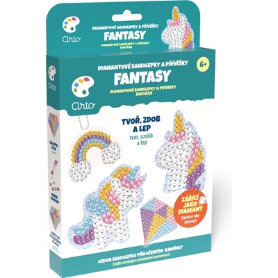 Mac Toys Arto diamantové samolepky a přívěsky fantasy