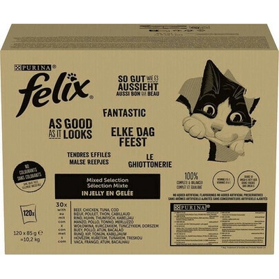 FELIX Mix príchutí 120x85 g