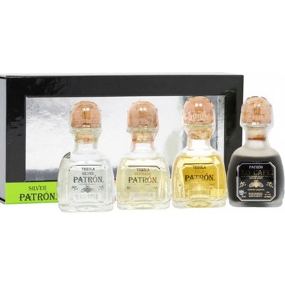 Patrón Patron mini set 4 x 0,05 l (kazeta)