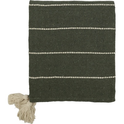 Chic Antique Bavlnený prehoz Olive 130 × 150 cm