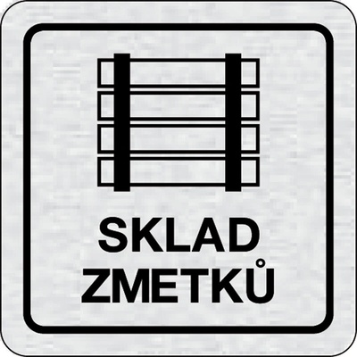B2B Partner Nalepovací cedulka na dveře - Sklad zmetků