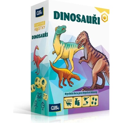 Albi Chytré kostky Dinosauři – Hledejceny.cz
