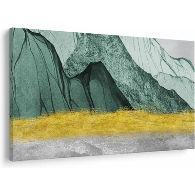 Obraz - Smaragdové hory N⁰2, jednodielne 150x100 cm