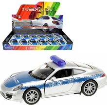 Welly Carrera Porsche 911 991 S model Polizei 1:34