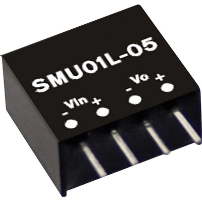 MEAN WELL SMU01L-05 DC / DC menič napätia 5 V/DC 1 W Počet výstupov: 1 x