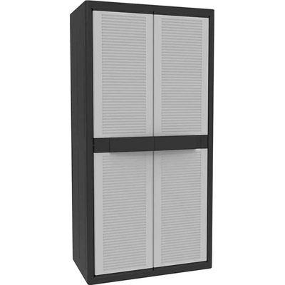 TERRY Plastová skříň Jumbo Q Black XL 2900 policová - kód JUMBOQXL2900