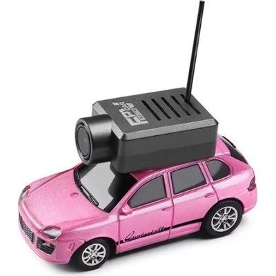 RCobchod Mini RC auto s kamerou 1/64 růžová RC_322993 RTR 1:64