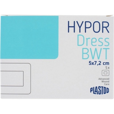 Plastod Hypordress nápast s polštářkem, sterilní, 5 x 7,2 cm