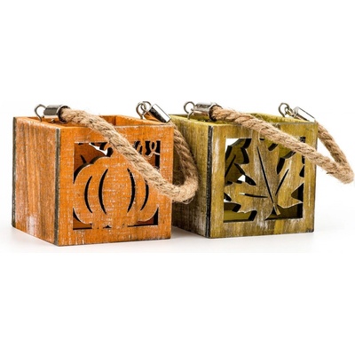 Box dřevo 8x8V18cm mix