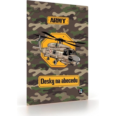 Karton P P Desky na abecedu / A4 / mix pro kluky