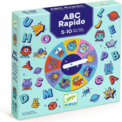 Hra Djeco Cool school ABC rapido DJ08583
