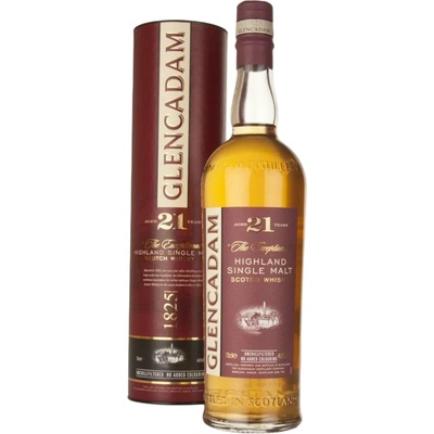 Glencadam Whisky 21y 46% 0,7 l (tuba)