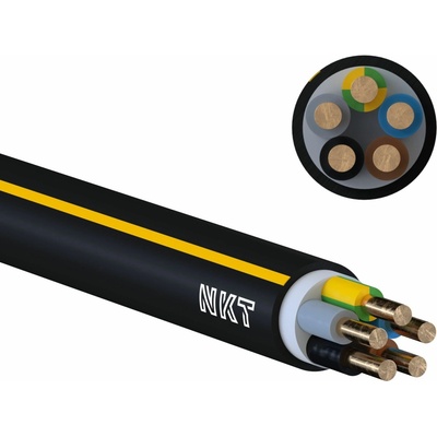 NKT Kábel CYKY-J 5x2,5 PVC 1 m