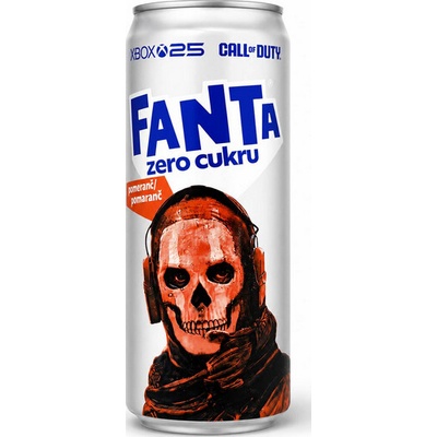 Fanta Zero cukru pomeranč 330 ml