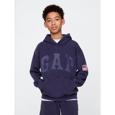 GAP 782130-00 dětská mikina VintageSoft Americana tmavě modrá