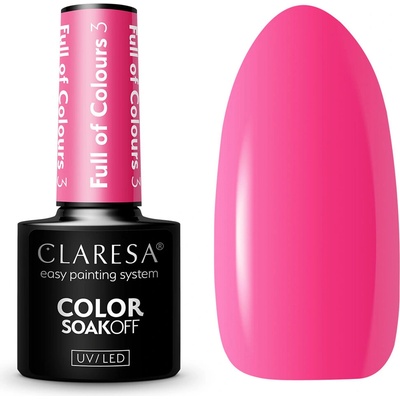 CLARESA Full of colours Hybrid Polish 3 5g
