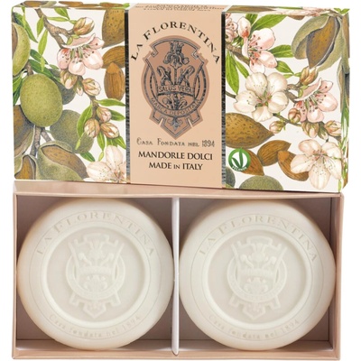 La Florentina kazeta mydiel Mandorle Dolci 2 x 115 g