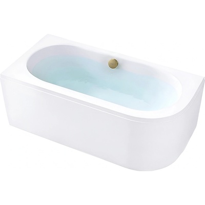 BPS-koupelny EBI 160 x 75 cm 160L P GL BR