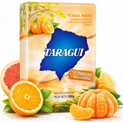Yerba maté TARAGUI Citricos del Litoral 500 g