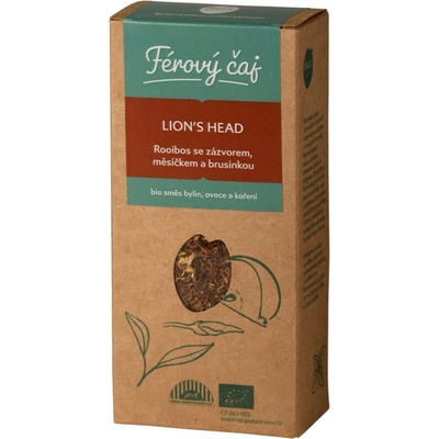 Fairobchod Bio bylinný čaj rooibos s ovocem Lví hlava sypaný 70 g
