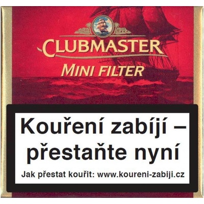 Clubmaster Mini Red Filter 20 ks