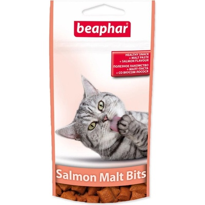 Beaphar Pochoutka Malt Bits lososová 35 g