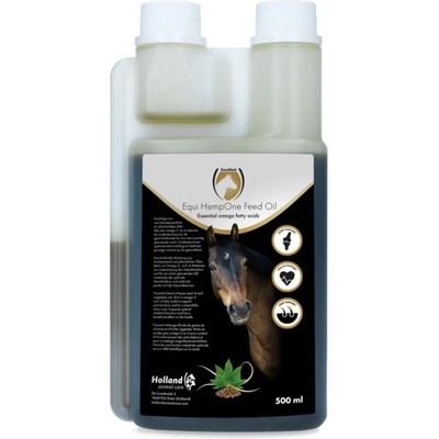 Equi HempOne konopný olej pre kone 0,5 l