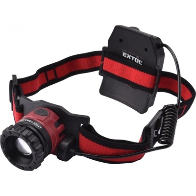 Extol Čelovka 130 lm CREE XPG nabíjecí USB dosvit 40 m 5 W CREE XPG LED