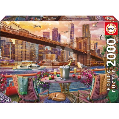 EDUCA Romantická večera v New Yorku 2000 dielov