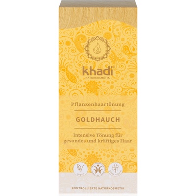 Khadi rostlinná zlatý preliv 100 g