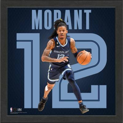 Obraz Memphis Grizzlies NBA Ja Morant #12 Impact Jersey
