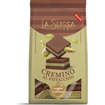 La Suissa Cremino pistacchio pistáciový nugát 130 g