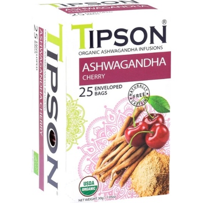 TIPSON BIO Ashwagandha Cherry 25 x 1,2 g