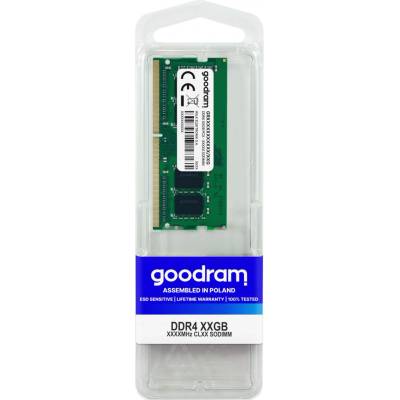 GoodRAM DDR4 16GB 2666MHz CL19 (1x16GB) GR2666S464L19S/16G
