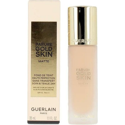 GUERLAIN Parure Gold Skin Matte Foundation dlhotrvajúci zmatňujúci make-up SPF15 2N 35 ml