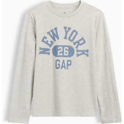 GAP detské tričko s logom modrá sivá