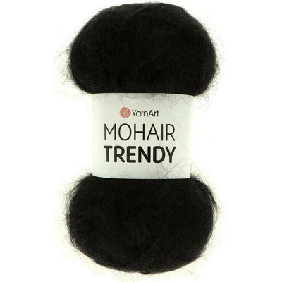 YarnArt MohairTrendy 102 černá